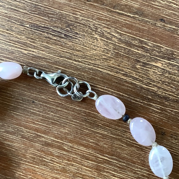 Silpada rose Quartz necklace - Picture 3 of 3